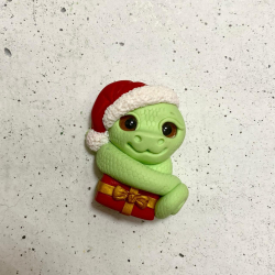 Изображение 3Д Молд Змейка в шапочке 3,7 см ТМ Лавка Кондитера